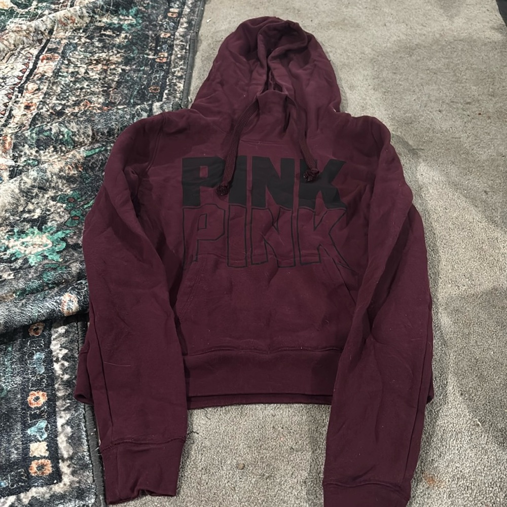 Pink hoodie